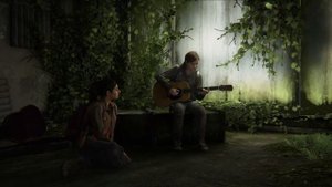 Tlou II Элли играет на гитаре для Дины