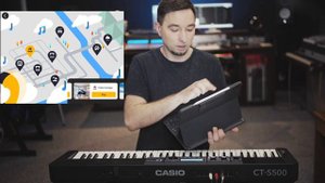 CASIO CT-S500 TEST - sampler, 4xFX wow!