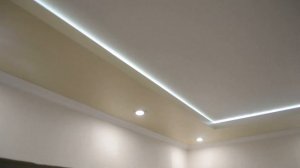 Двухуровневые Натяжные потолки во всей квартире от компании  МИР ПОТОЛКОВ И К