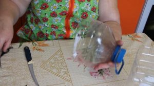 Парник из пластиковой бутылки. Лайфхак от Юли.