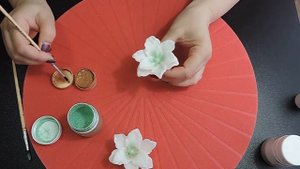 Мыловарение. Мыло "Лилия" Тонирование перламутром