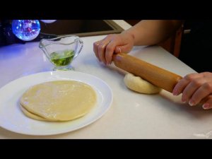 Нежная хрустящая Лепёшка - катлама, цыганка готовит.