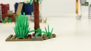 Lego PUBG Aliexpress - локация с контейнерами и какой-то хренью