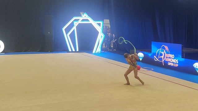 Dnipro Diamonds Cup 2023, Буйновская Валентина, скакалка смотреть онлайн