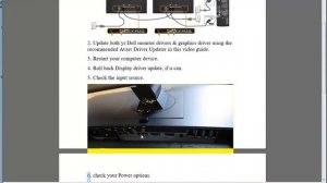 Fix Dell Monitor No DisplayPort Cable error (No DP Signal in Dell Monitor)