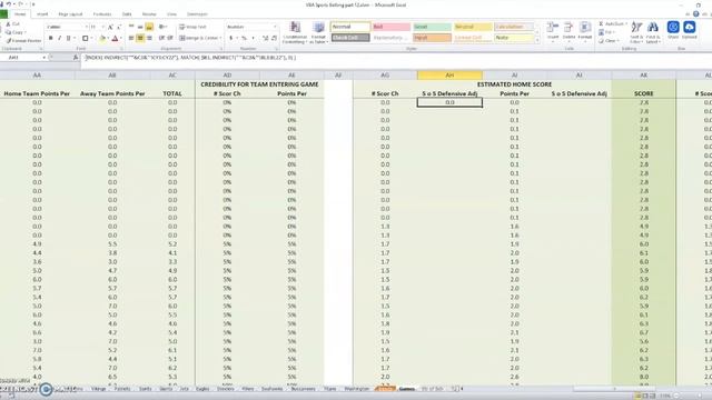 Learn to Code: Excel VBA Sports Betting part 13 - Strength of Schedule Adjustment Factor смотреть онлайн
