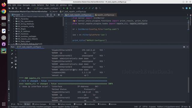 Nornir python Tutorial: How to configure cisco devices using napalm_configure nornir_napalm.plugins смотреть онлайн