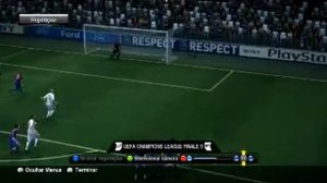 PES 2010 | Ronaldo scores good goal in CL final