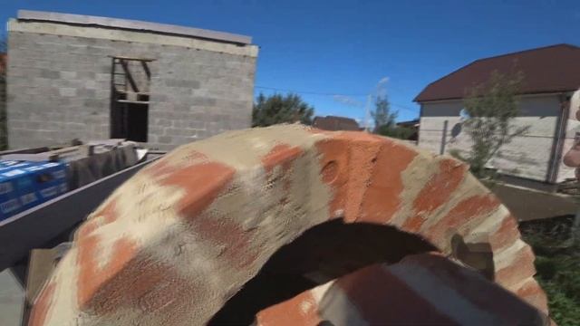 Помпейская печь своими руками. ЧАСТЬ 2. Строительство, утепление, готовка. смотреть онлайн