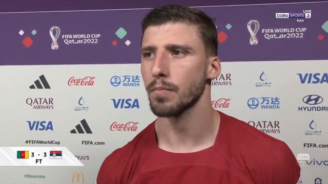 Portugal 2 - 0 Uruguay | Rúben Dias post-match interview смотреть онлайн