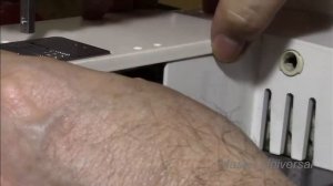 Brother VX 2080. Зубья не протягивают материал. Видео №457.