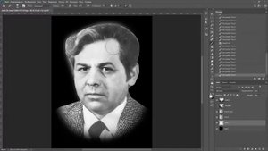 Ретушь для гравировки, подготовка портрета, размер, фон