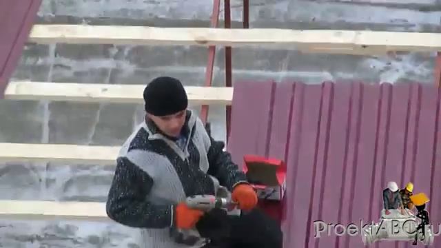 Крепление металлопрофиля