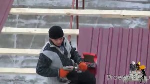 Крепление металлопрофиля