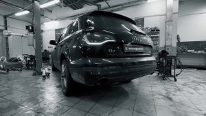 ВЫХЛОП на ДИЗЕЛЬНУЮ AUDI Q7 3.0