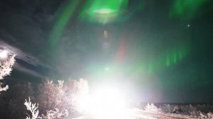Мощная магнитная буря на Земле Мурманск 4 ноября 2023 Aurora 北极光  奥罗拉