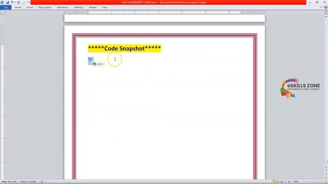JAVA - Lecture 23 IF ELSE STATEMENT