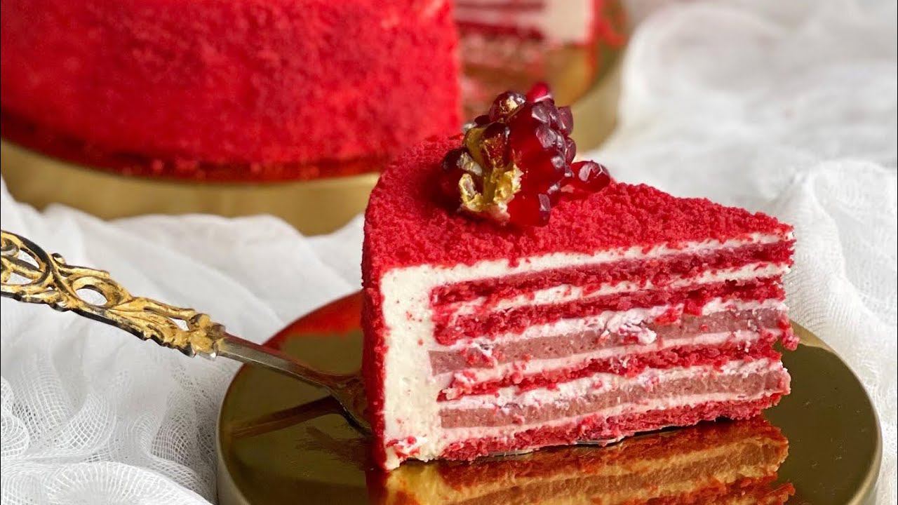 Красный бархат - новое прочтение знаменитого торта♥️ смотреть онлайн
