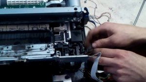 Принтер не печатает Ошибка 5C00 Разборка и ремонт Canon MP