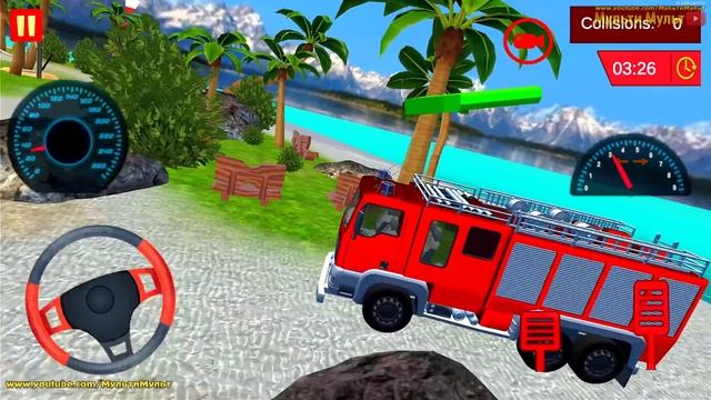 Coast Guard Beach Ambulance Rescue Team: Firefighter Parking Simulator - Best Android GamePlay смотреть онлайн