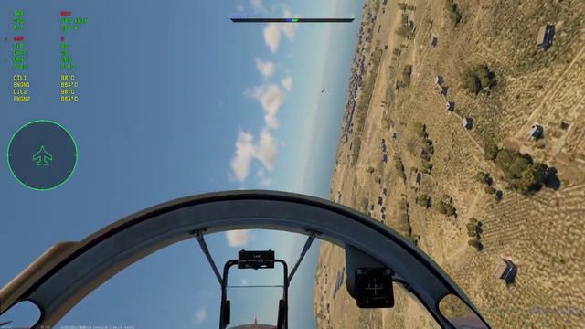 War Thunder Sim Dogfight F5C vs Mig 21S смотреть онлайн