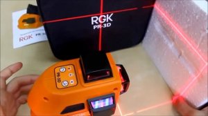 Лазерный уровень RGK PR 3D