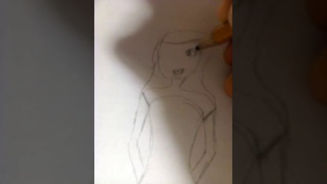 Как рисовать девочку !?????????????