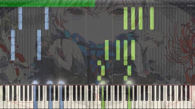 Asphyxia - Tokyo Ghoul:re OP | 東京喰種トーキョーグール：re OP ピアノ (Full) [Piano Tutorial +Midi | Sheet] смотреть онлайн