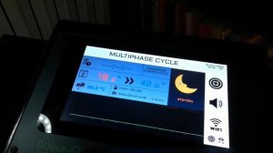 Kivy GUI and Raspberry Pi3B+ with touch screen in a multicore application for temperature control