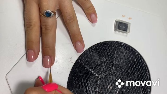 Маникюр на себе с Аэрографом💅 смотреть онлайн