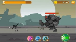 СТИКМЕН против РОБОТА - Игра Stickman Fight Обзор и прохождение  Игры на андроид