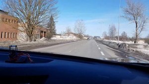 Эстония.Покатушки. Поселок Сомпа/Sompa.  Поселок Кява/Käva. Кохтла- Ярве старый город/Kohtla-Järve.