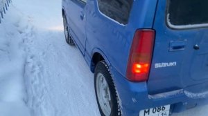 Suzuki Jimny на Полюсе Холода (JB23 K6 объем 0.7)