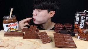 여러가지 초콜릿 디저트 먹방ASMR MUKBANG CHOCOLATE ICE CREAM DESSERT チョコレート デザート SÔ CÔ LA ช็อคโกแลต eating sound