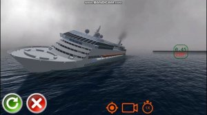 Cruise Ship is Sinking - Ship Handling Simulator - Ship Mooring 3D