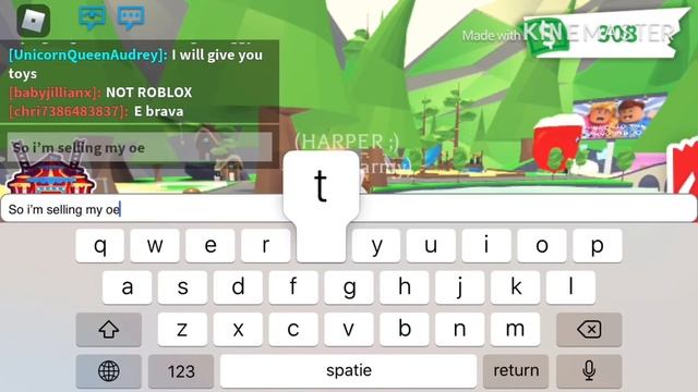 Selling adopt me pets for robux! смотреть онлайн