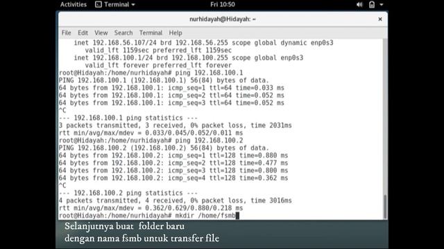 Konfigurasi Samba Server Debian 9.7 pada VirtualBox смотреть онлайн