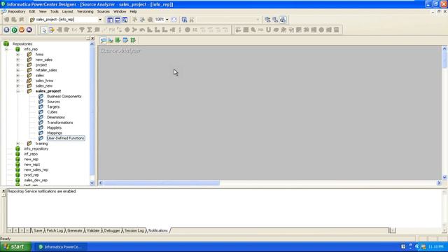 Informatica Powercenter Designer Tools