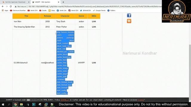 SQL Injection Login Bypass | SQL Injection attack | SQL Injection | SQLMAP Demo | Ethical hack 202 смотреть онлайн