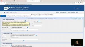 BLAST - Basic Local Alignment Search Tool - Bioinformatics Practical 5