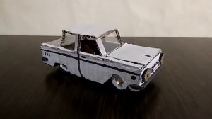 Запорожец из картона