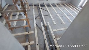 Лаги на анкерах под фанеру