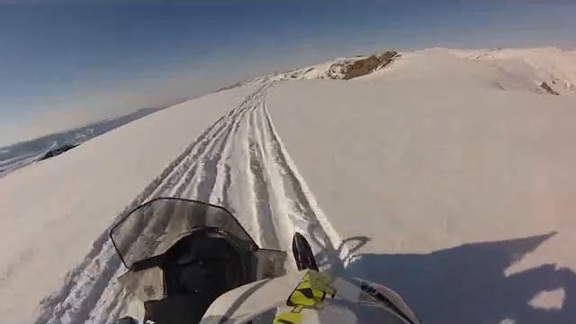 Прогулка на снегоходе в Текели смотреть онлайн