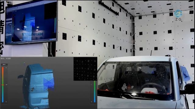 3D-сканирование электрокара за 2 минуты: возможности ZG MarvelScan