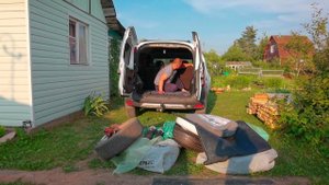 ну очень большой багажник в LADA LARGUS CROSS