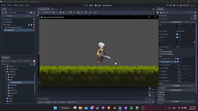 2D Platformer Quick Start Guide ~ Godot 4 GameDev Tutorial for Beginners