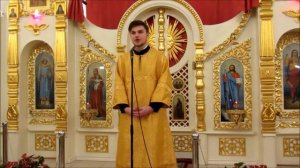 Проповедь чтеца Германа Гуцу в день памяти Собора новомучеников и исповедников Русской Церкви