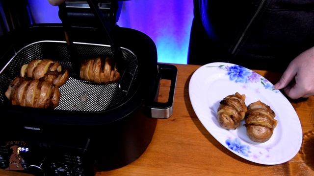 Картошка Гармошка с Салом и Чесночным соусом Запеченная на Гриле в домашних условиях смотреть онлайн