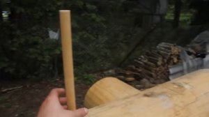 Срубы из бревна. Способ крепления бревен и вырубки чаши