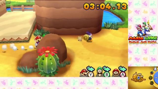 Mario & Luigi Paper Jam - Cannonball Chuck Bros Attack Location | How to Get Cannonball Chuck смотреть онлайн